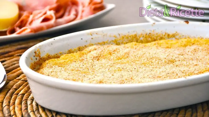 Ricetta sformato di patate senza lattosio