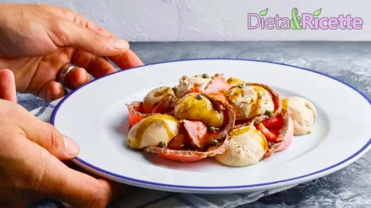 Vitello tonnato la ricetta per fare la salsa tonnata di Diego Rossi