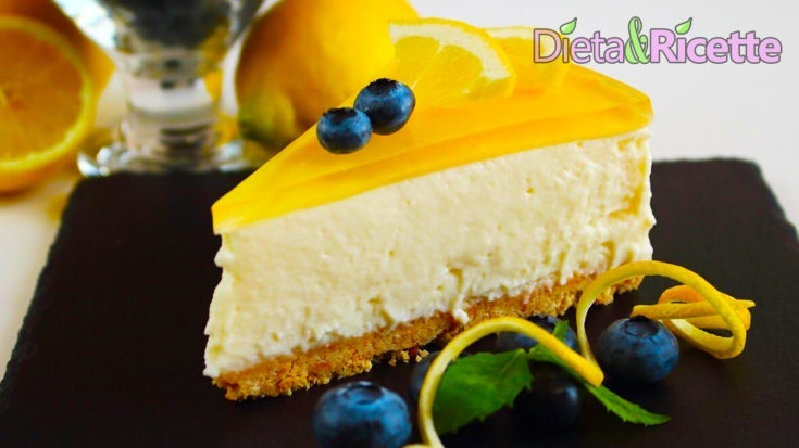 ricetta cheesecake senza cottura al limone