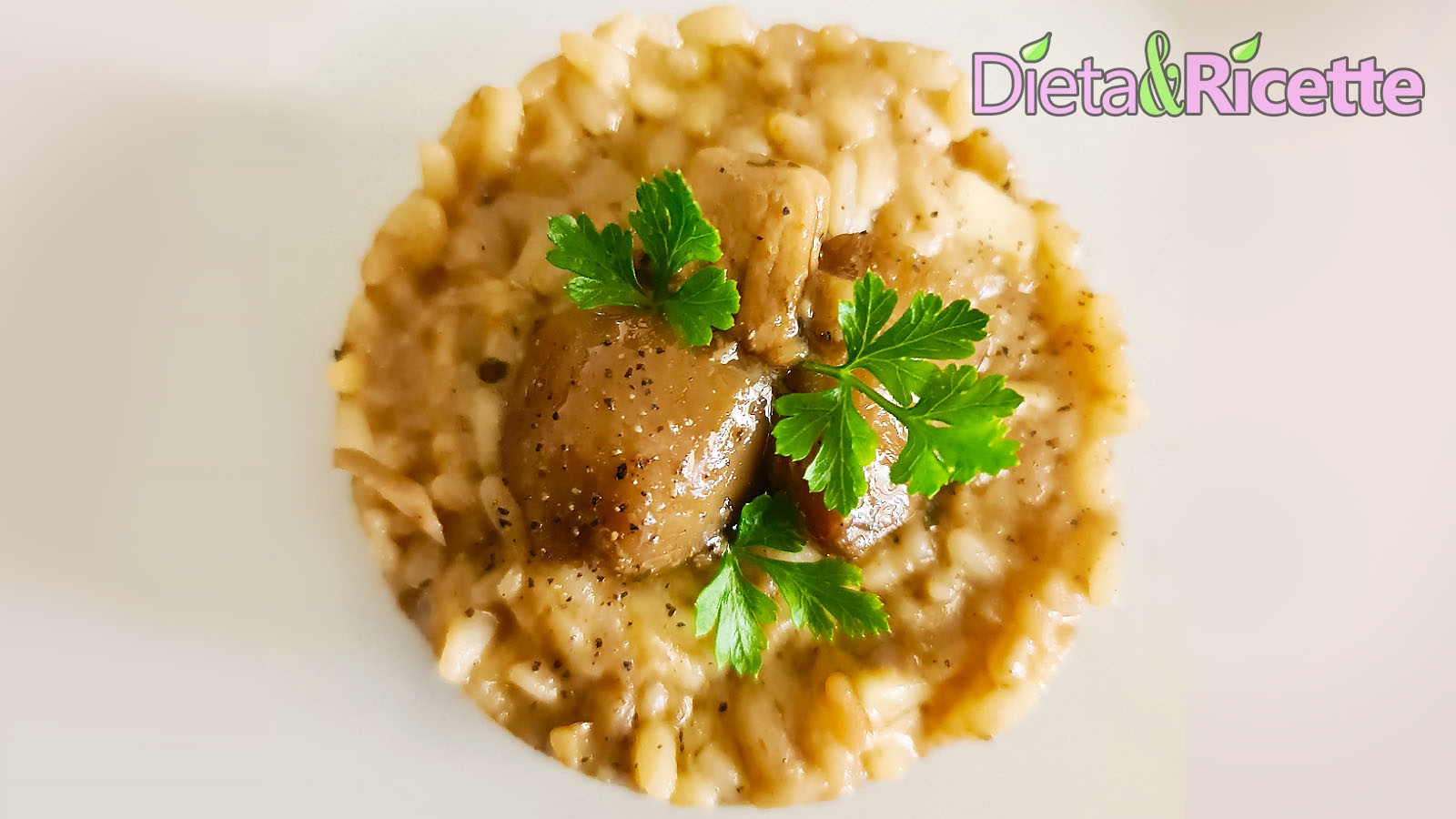 Ricetta del risotto ai funghi porcini e parmigiano