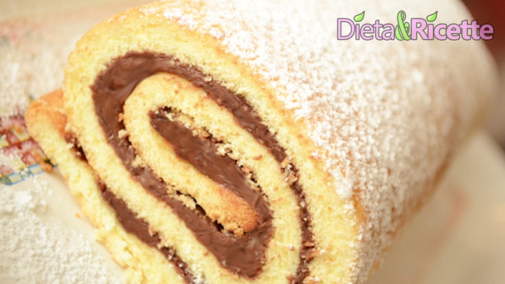 rotolo alla nutella La ricetta facile, soffice e veloce da fare