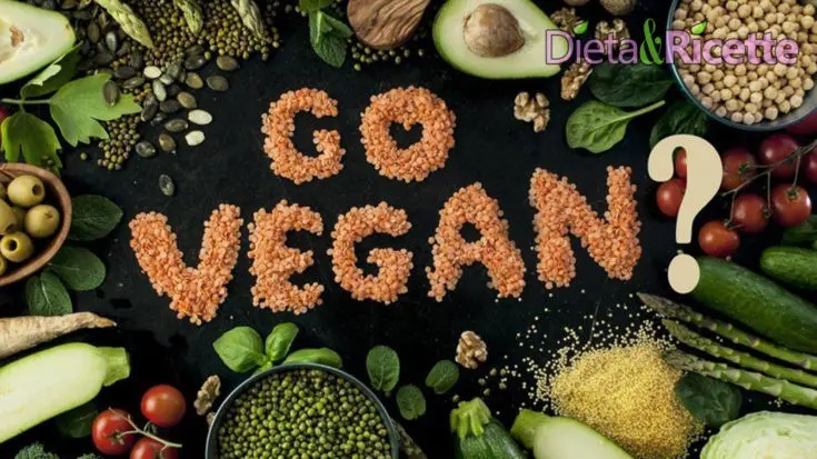 Dieta vegana equilibrata con menu settimanale di esempio