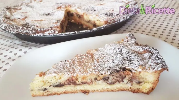 Crostata ricotta e cioccolato fondente, ricetta classica