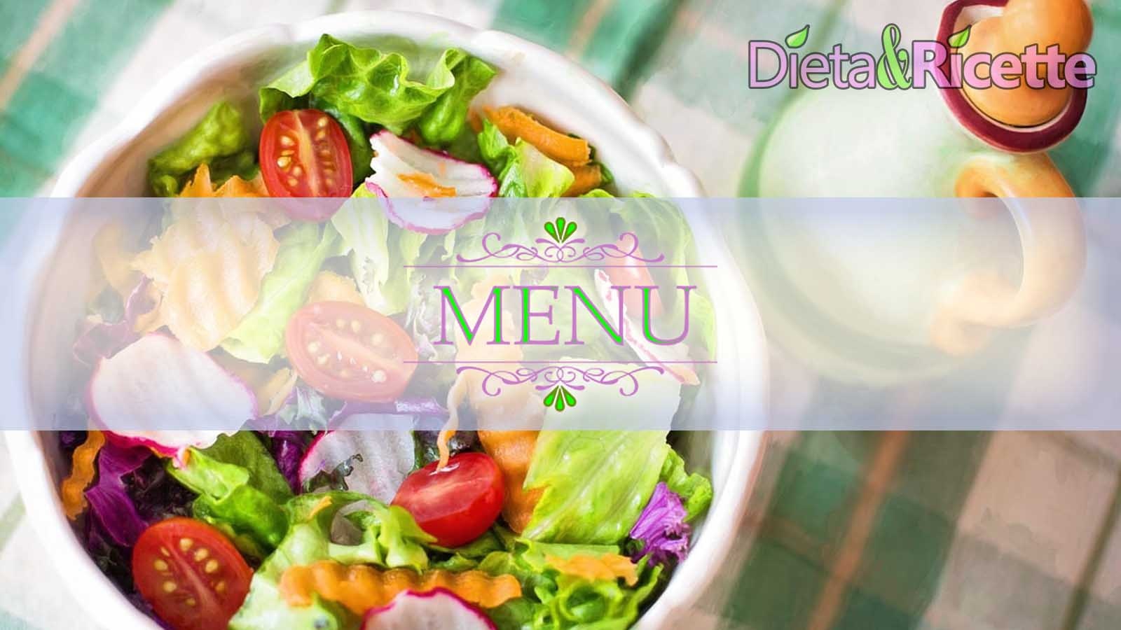 dieta dash menu settimanale ipertensione colesterolo alto