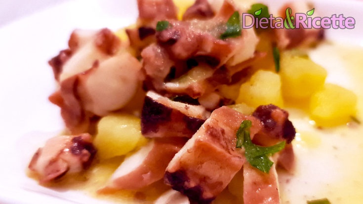 insalata polpo e patate prezzemolo