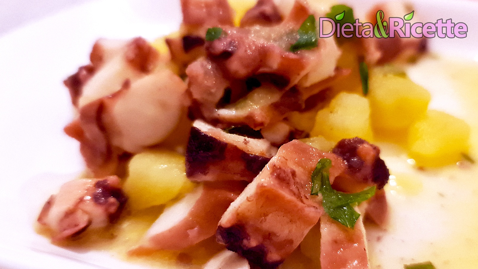 insalata polpo e patate prezzemolo