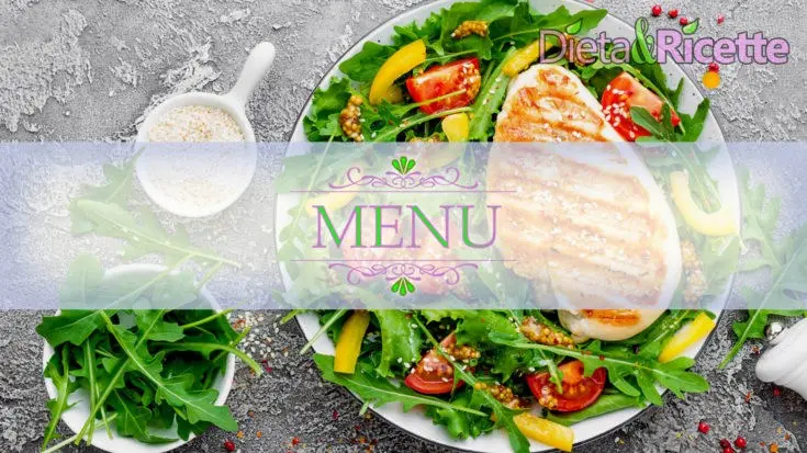 Dieta 1400 calorie MENU settimanale di ESEMPIO