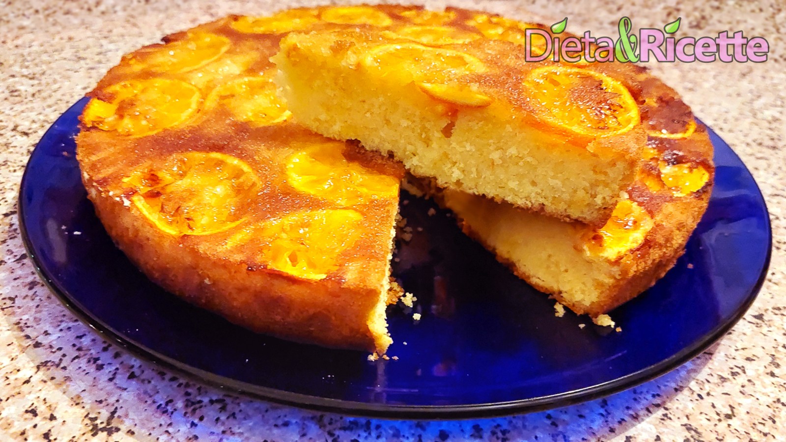 torta al mandarino rovesciata ricetta