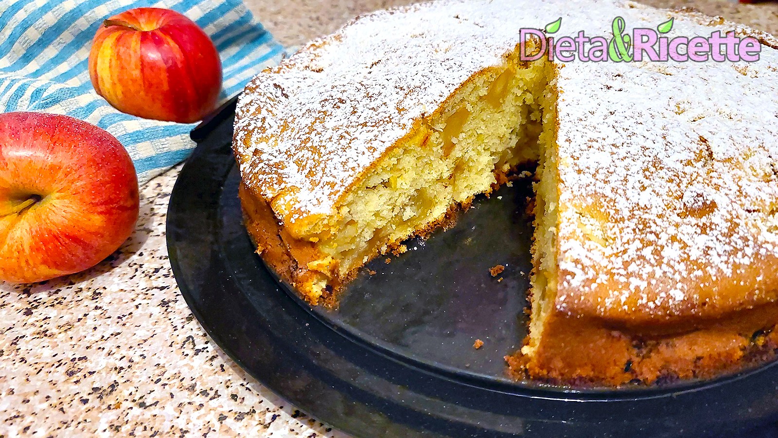 Ricetta semplice per fare la torta di mele senza usare il lievito