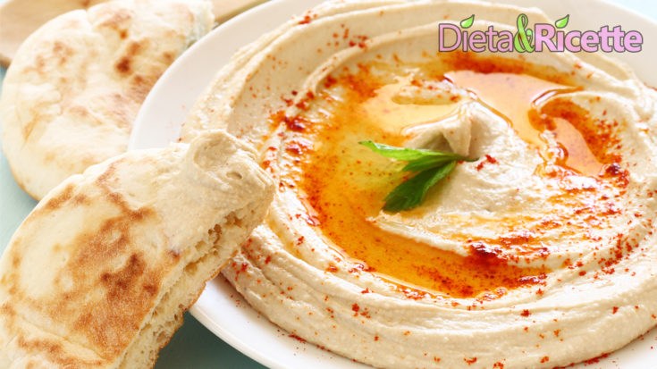 hummus di ceci con tahina originale veloce