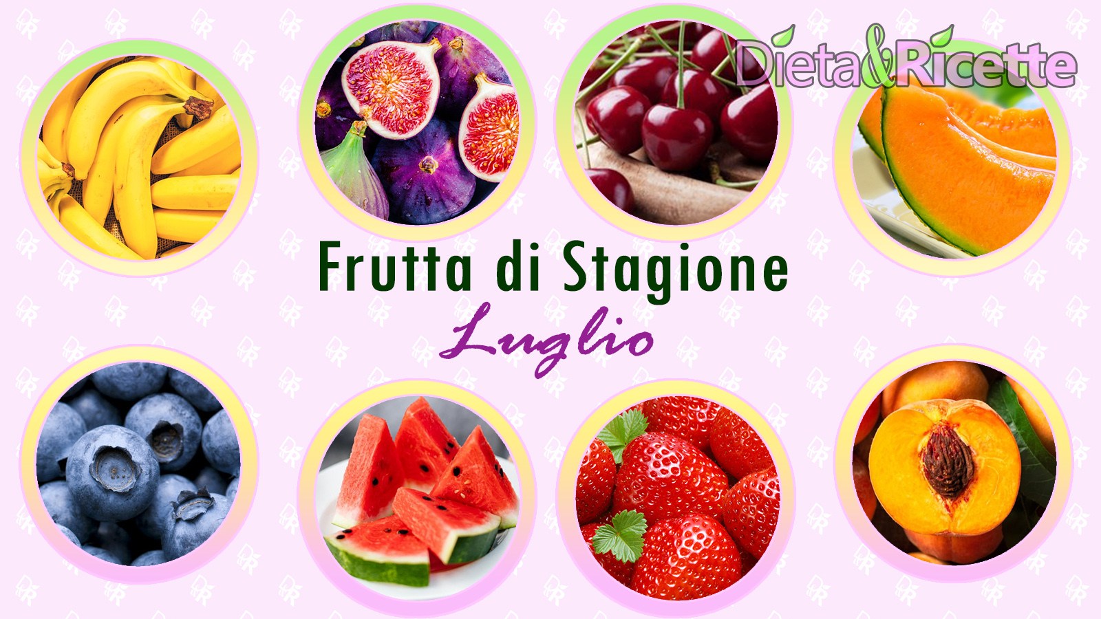 frutta di stagione luglio benefici ricette