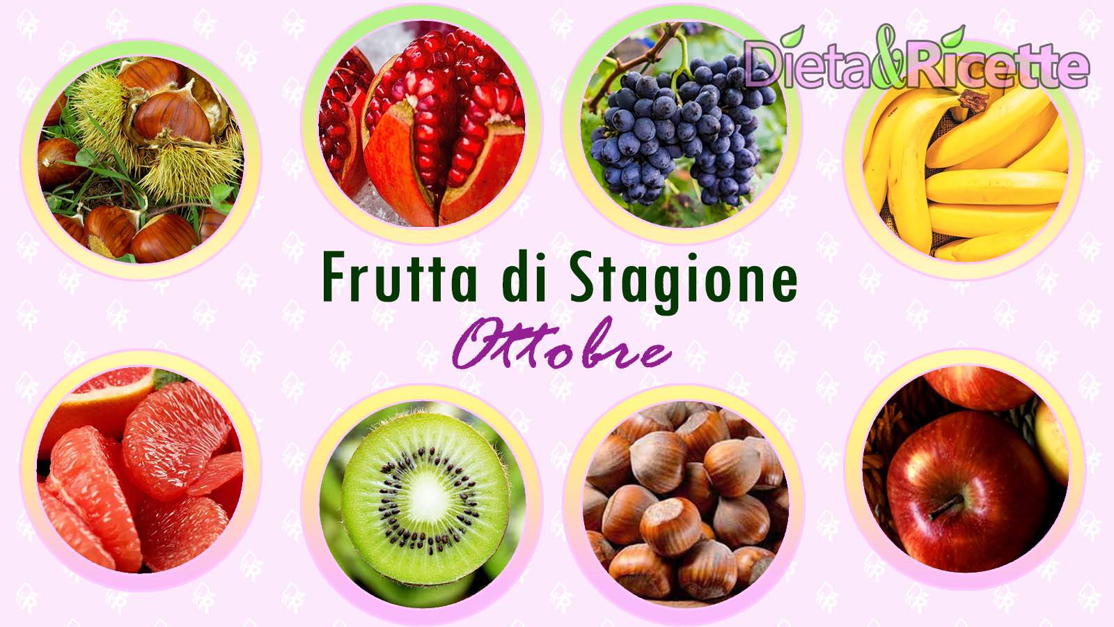 frutta di stagione ottobre benefici ricette