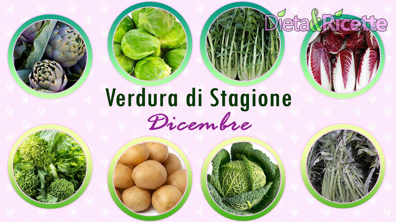 verdura di stagione dicembre benefici