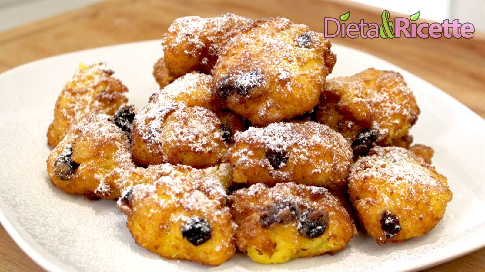 frittelle di polenta dolci con uvetta polenta fritta con zucchero a velo