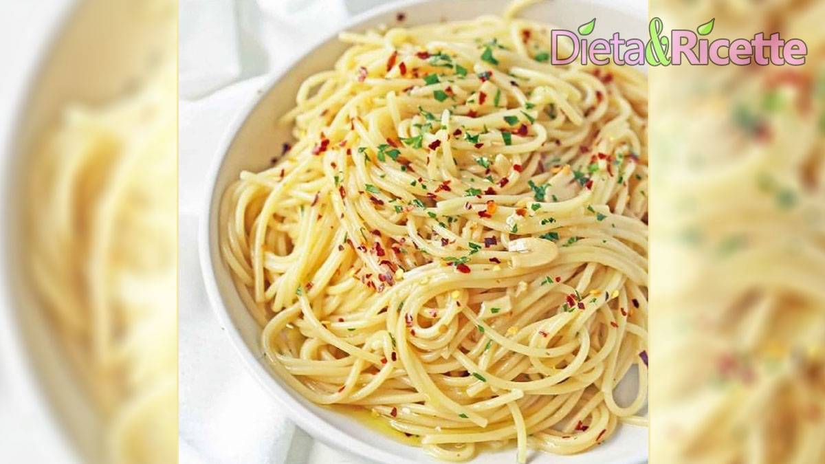 spaghetti aglio olio peperoncino prezzemolo