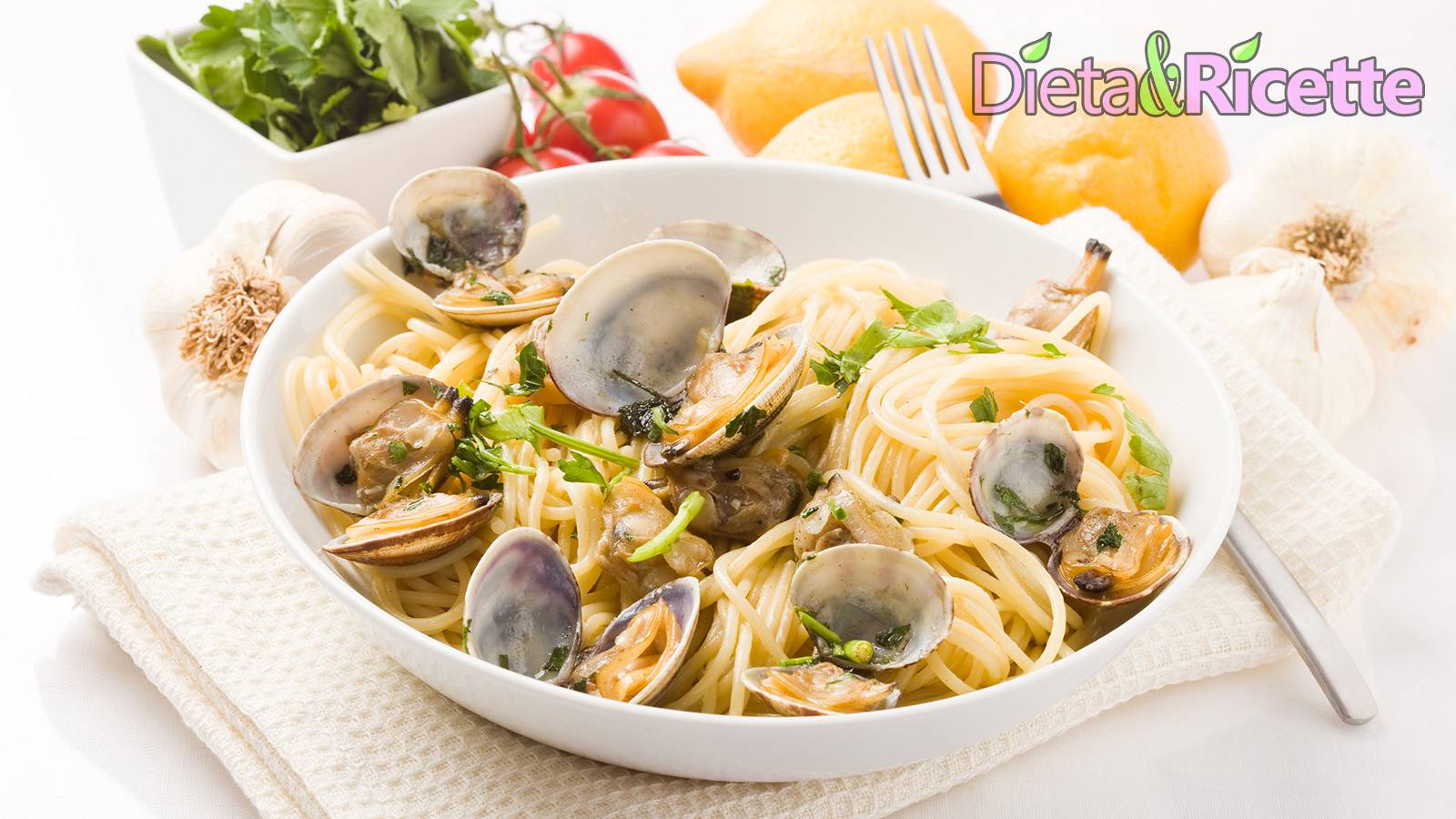 spaghetti alle vongole ricetta in bianco