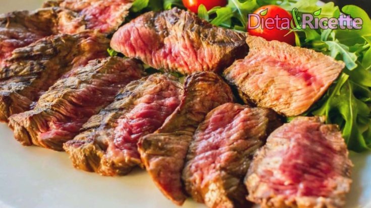 Tagliata di manzo alla griglia tenera e succosa